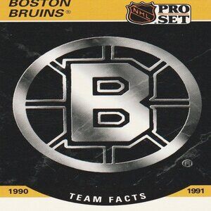 Boston Bruins Team Facts 1990-1991